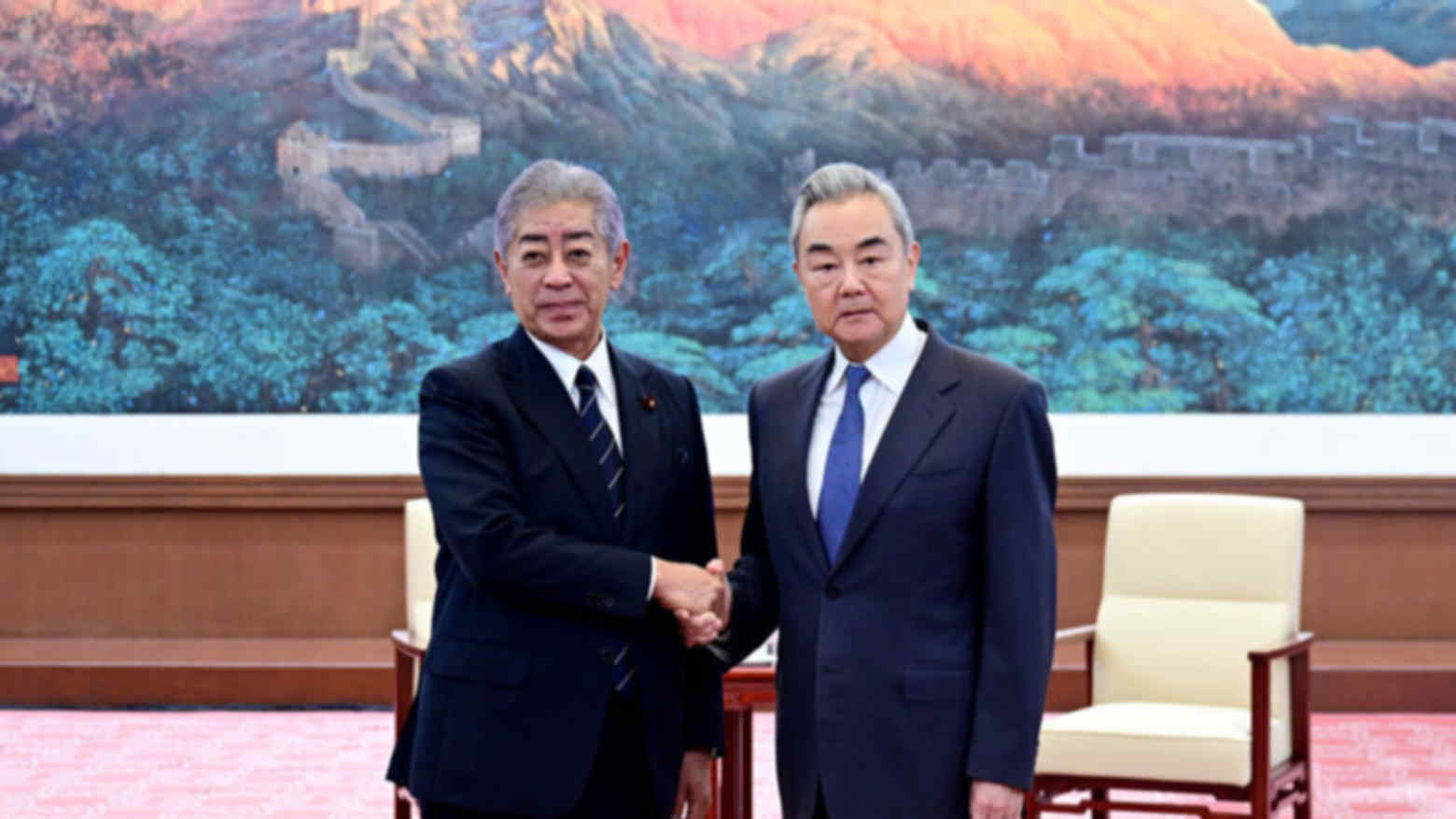 王毅把中日关系正常化当筹码，要求日本在台海安全问题上改口