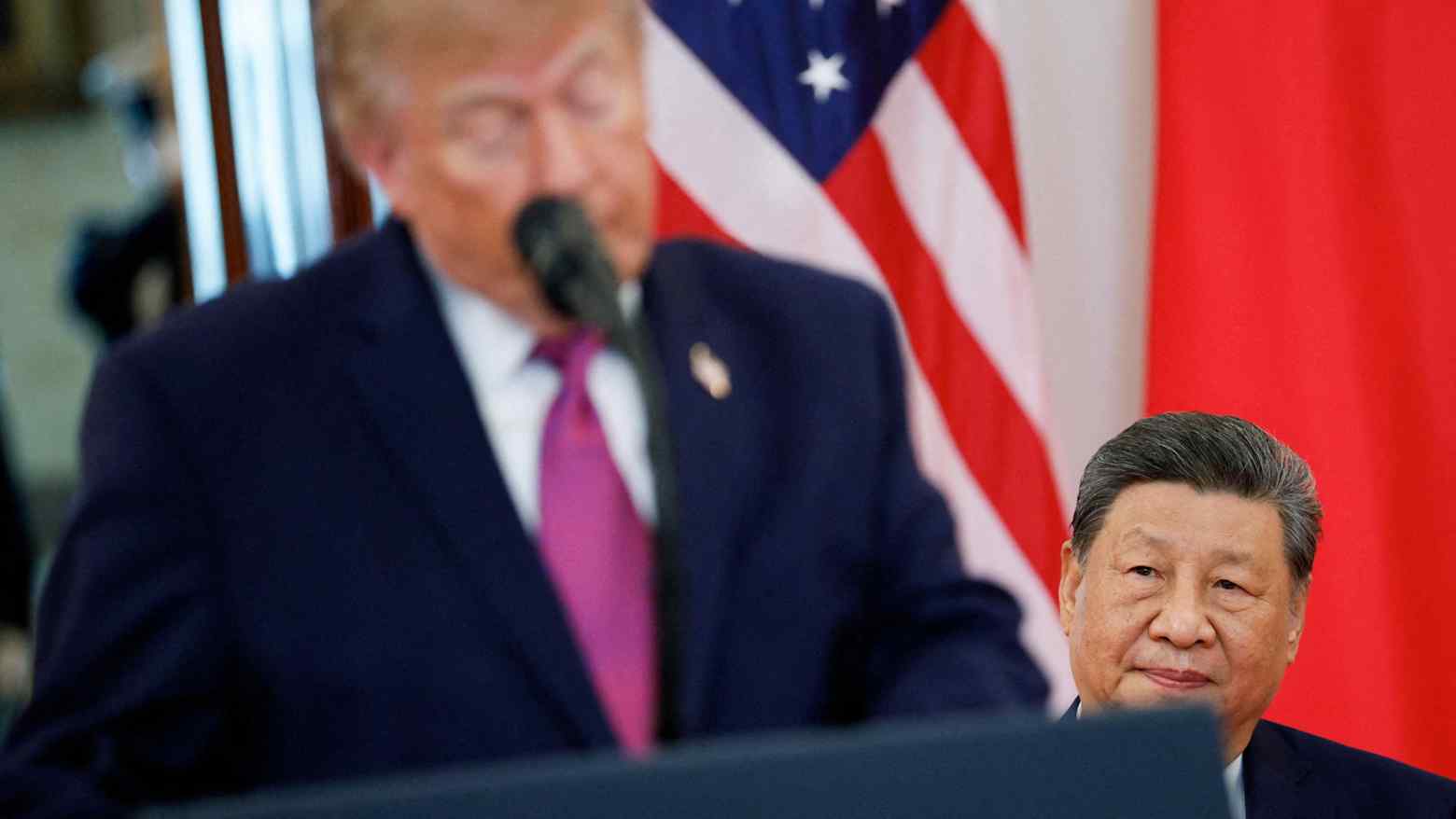 特朗普称中美二战时是盟友：当年的中国政府不是今天的北京