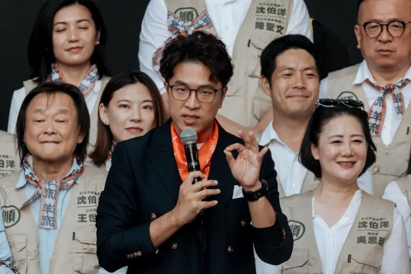 沈伯洋民调逼近，蒋万安连任不再稳操胜券